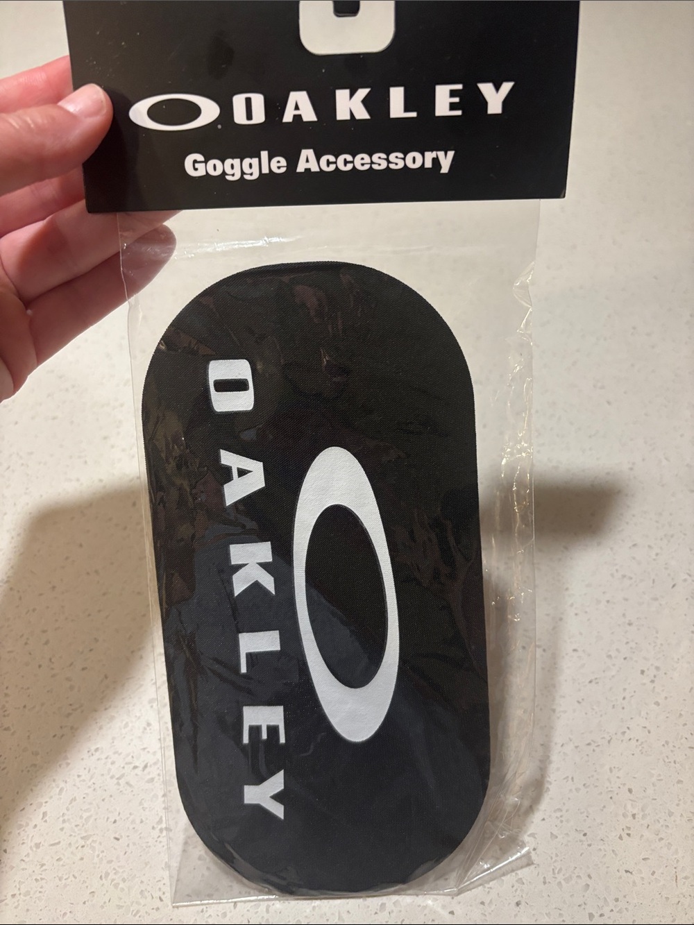 Oakley Black Goggle Sleeve with White Logo